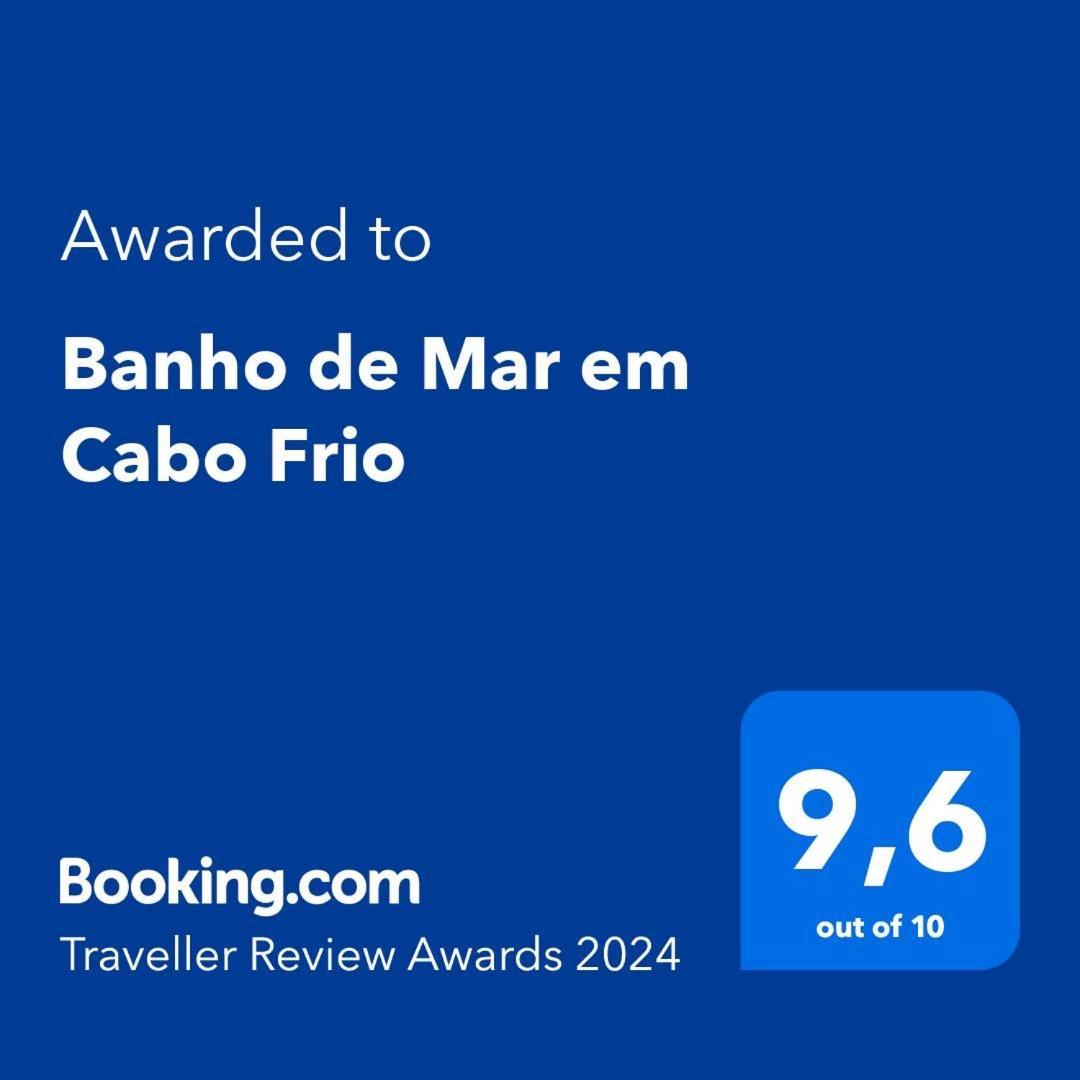 הוילה Banho De Mar Em קאבו פריו מראה חיצוני תמונה